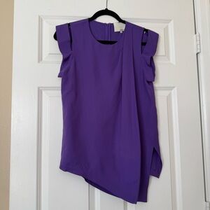 3.1 Phillip Lim Draped Silk Top Blouse Size 4